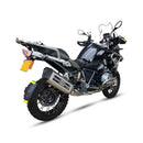 Bmw R 1250 Gs Adventure [IXIL] - MXT silencer stainless steel / end cap black - EB5095SS-3