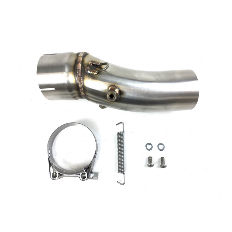 BMW R 1200 GS Adventure ABS (0 A 02) [2014-2016] - Hexoval Endtopf Edelstahl / Endkappe Edelstahl schwarz - OB5097VSE