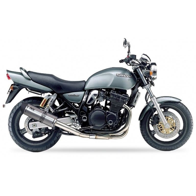 Suzuki Inazuma [IXIL] - Hexoval muffler stainless steel / end cap stainless steel black - OS8065VSE