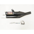 Honda CB 500 X (PC 46) [2013-2015] - Hyperlow Endtopf Edelstahl schwarz / Endkappe Aluminium - XH6333XB