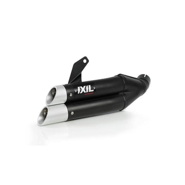 Suzuki Gsf 1250 [IXIL] - Hyperlow silencer stainless steel black / end cap aluminum - XS8357XB
