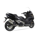 Kymco Ak 550 [IXIL] - L5X complete system polished stainless steel / polished stainless steel - XK0350XS