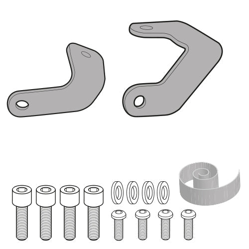 Honda NC 750 S [2014-2015] – PLX side case rack mounting kit