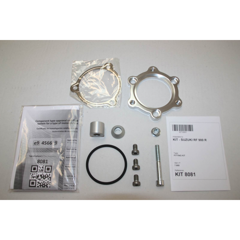Suzuki RF 900 R [1994-1997] - Silencer HEXOVAL XTREM Evolution - Suzuki RF 900 R - OS8081VSE