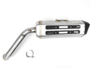 Moto Guzzi V 85 TT Travel [2020-2022] - MXT Silencer stainless steel - Moto Guzzi V85 TT - EM3037SS