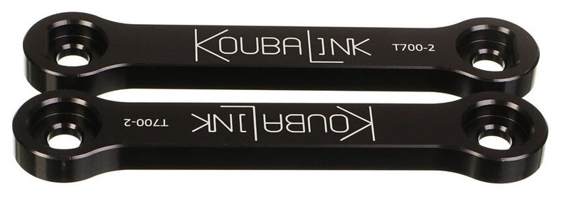 Yamaha Ténéré 700 Rally [KOUBALINK] - Lowering kit (25.4 mm) Black - Yamaha Ténéré 700
