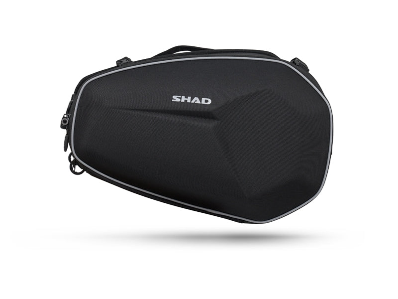 Cf Moto 700 Cl X Heritage [SHAD] - E48 expandable saddlebags Black - 46/58L