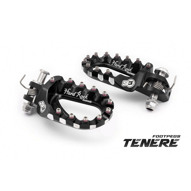 Yamaha Tenere 700 World Raid [S3] - Hard Rock footrests - Yamaha Ténéré 701