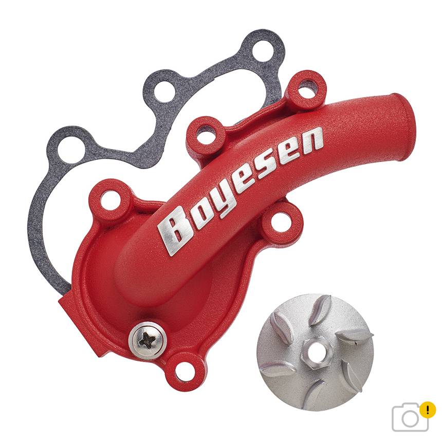 GAS GAS MC 450 F [2021-2023] - SuperCooler Wasserpumpendeckel + Impeller Kit - Red