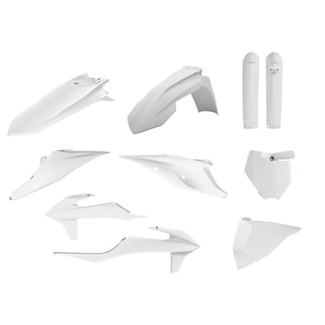 KTM 300 XC [2019-2022] - Plastik-Kit Weiss - KTM SX/SX-F