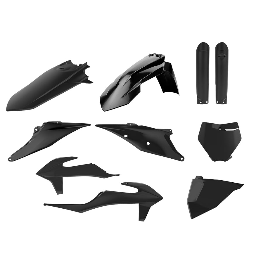 KTM 450 XC F [2019-2022] - Plastik-Kit Schwarz - KTM SX/SX-F