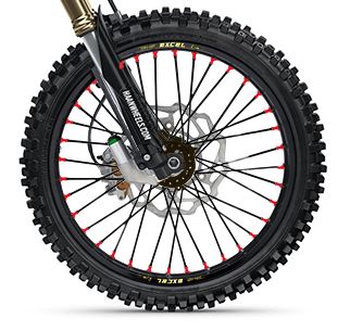 Honda CR 250 R (ME 03) [1995-2007] - Vorderrad komplett 21x1,60x36T