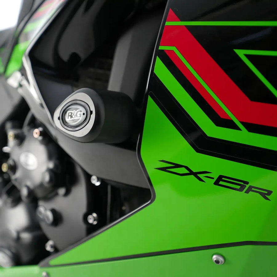 Kawasaki NINJA ZX-6R [2024-2026] - Aero Crash Protectors - Black
