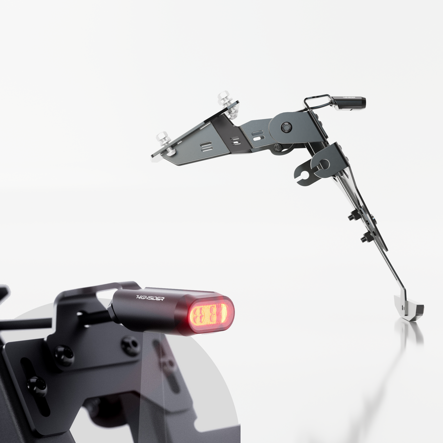 SUZUKI GSX 8 S [2023-2026] - pro Kennzeichenhalter Akron-RS mit Rücklicht
