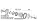 Vespa Cosa 150 [1988-1997] - Rennkupplung mit Zahnkranz Z22 Ritzel schräg verzahnt