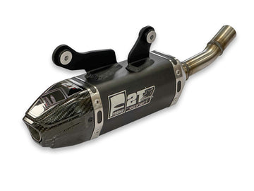 FANTIC XE 125 [2023-2026] - Carby silencer black aluminum/carbon end cap