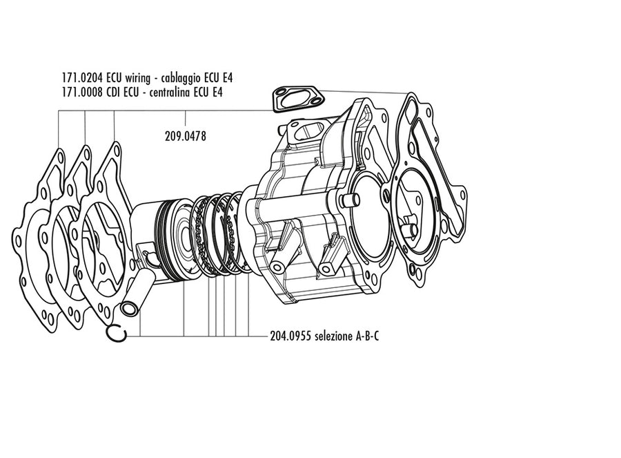 VESPA GTS 125 [2023-2025] - Zylinder Kit