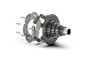 Vespa PX 125 [1998-2001] - Multiple shaft set with flexible connections