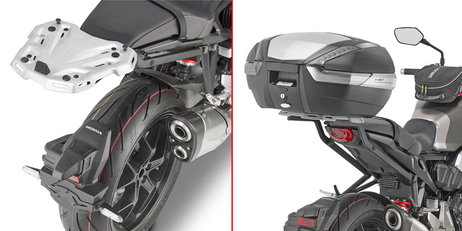 Honda CB 1000 R [GIVI] - Topcase Träger für MONOKEY® oder MONOLOCK® Koffer zu montieren mit der MONOKEY® Platte M5