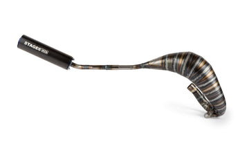 Beta RR SM 50 2T - Exhaust 80 - 90cc CNC blue / black