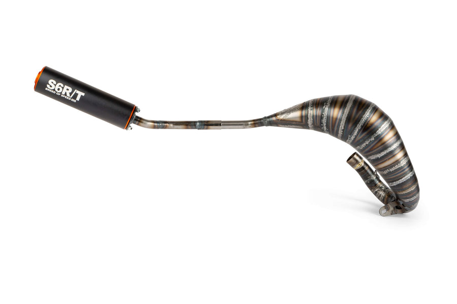 Beta RR Enduro 50 2T - Auspuff 80 - 90cc CNC orange / schwarz