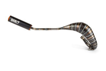 Beta RR SM 50 2T - Exhaust 80 - 90cc CNC orange / black