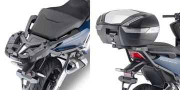 Honda Forza 750 [GIVI] - Topcase Träger für MONOKEY® oder MONOLOCK® Koffer zu montieren mit der MONOKEY® Platte M5