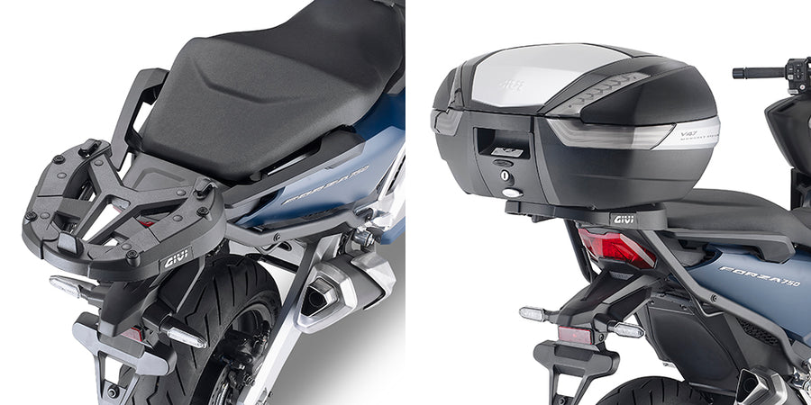 Honda Forza 750 [GIVI] - Topcase Träger für MONOKEY® oder MONOLOCK® Koffer zu montieren mit der MONOKEY® Platte M5