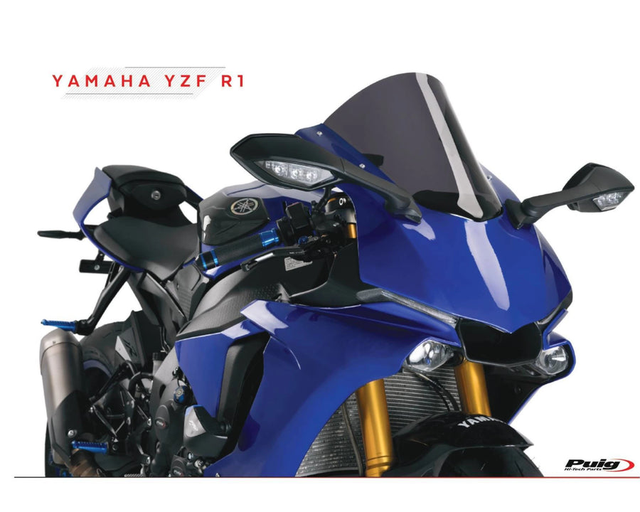 KAWASAKI ZX-10RR NINJA PERFORMANCE [2018] – R-Racer screen – heavily tinted