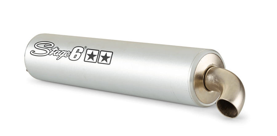 MBK Nitro 50 2T LC [2013–] - Auspuff Pro Replica MK2 Alu