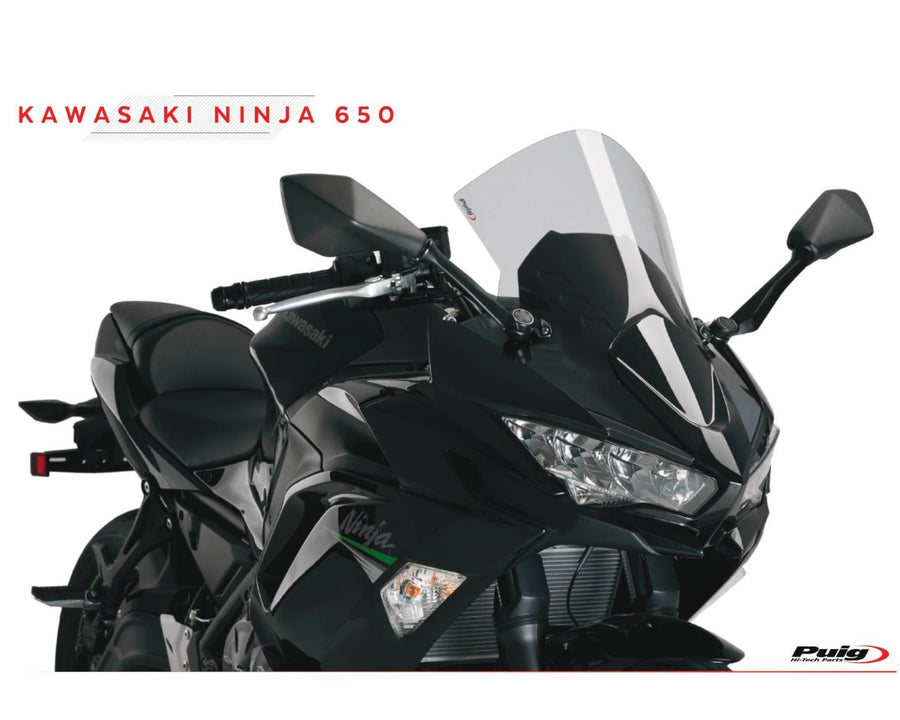 KAWASAKI ZX-10RR NINJA PERFORMANCE [2018] – R-Racer screen – heavily tinted