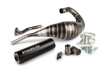 Beta RR Enduro 50 2T - Exhaust 80 - 90cc CNC black