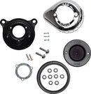 Harley-Davidson FLSTFBS 1800 Fat Boy S [2017] - Mini Teardrop Stealth Luftfilter-Kit – Oberfläche: Silber – Bild 8