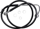 harley davidson flstc [DRAG SPECIALTIES] - Extended stainless steel brake line-2