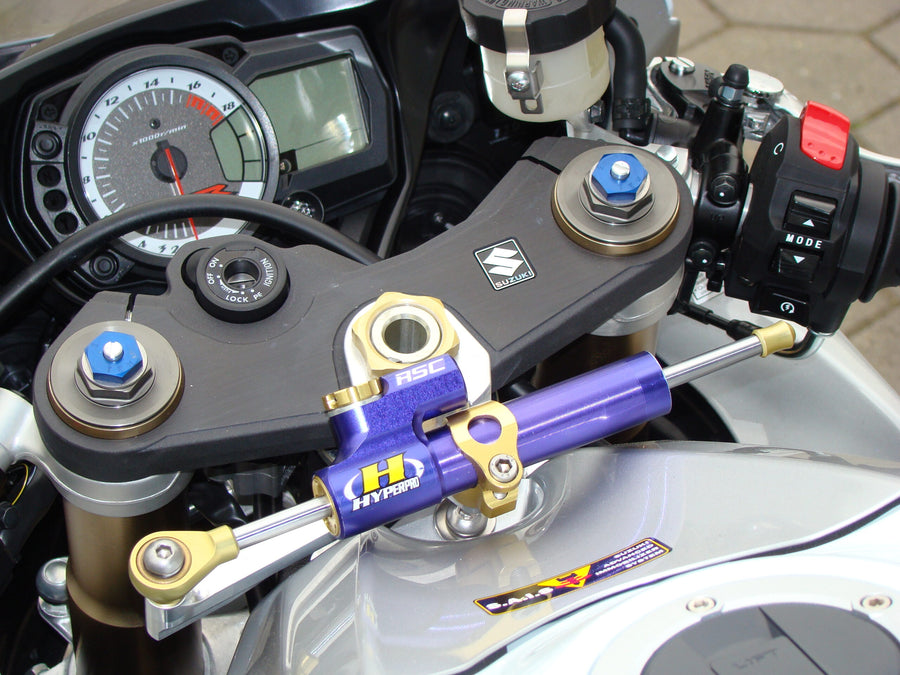 Suzuki GSX-R 600, GSX-R 750 [HYPERPRO] – Lenkungsdämpfer-Montagesatz, Gold (MK-SU06-T009)