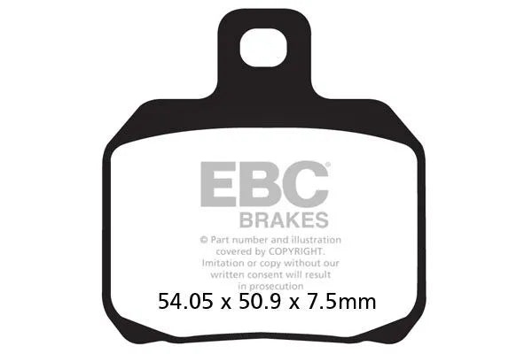 Ducati Scrambler 1100 [EBC]-Half-sorted VEE brake pads