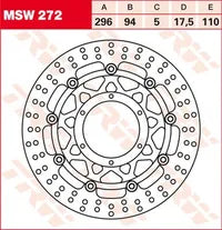 Honda CBR 300 R ABS (NC 51) [2014] - Halo Series Schwimmende Bremsscheibe – Bild 7
