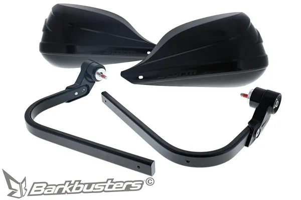 Aprilia Shiver 750 [BARKBUSTERS] – STORM hand protector – Mounted at a point on the end of the handlebars - with thread