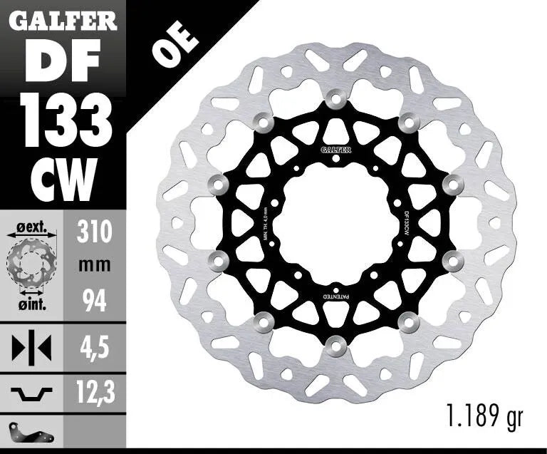 Honda NSS 750 Forza DCT [2021-2026] - brake discs - picture 2