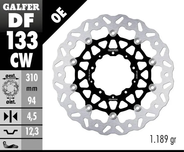 Honda NSS 750 Forza DCT [2021-2026] - brake discs - picture 4