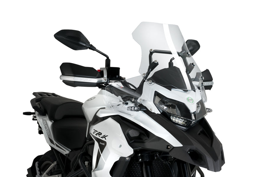 BENELLI TRK 502 X [2025] – Wind deflector extended – heavily tinted