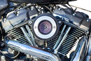Harley-Davidson FXDR 1868 Softail King 114 [2019] - Air Stinger Stealth Luftfiltersatz – Oberfläche: Schwarz, Verchromt – Bild 9