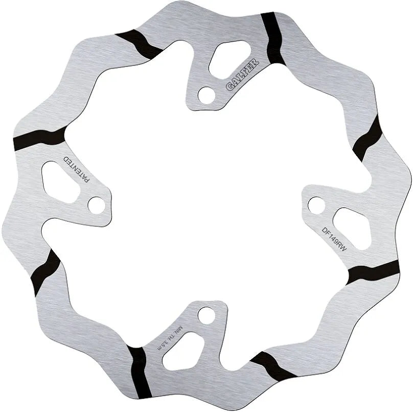 Kawasaki KX 450 F (KX 450 F) [2019-2020] - BRAKE DISC FIXED WAVE GROOVED OVERSIZE – Image 1