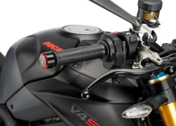 BMW C 400 GT [2018] – Speed handlebar ends – silver