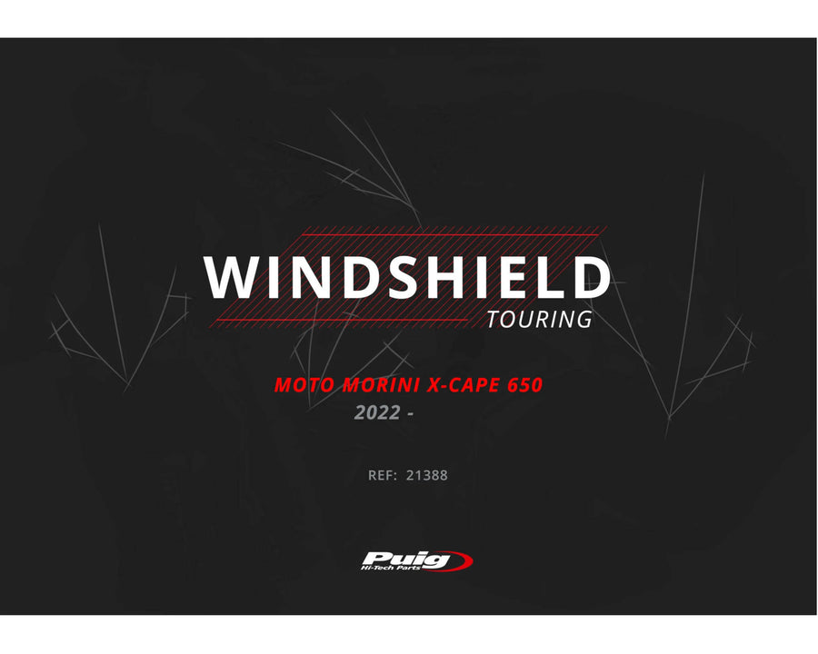 MOTO MORINI X-CAPE 700 [2024] – Touring Screen – Tinted