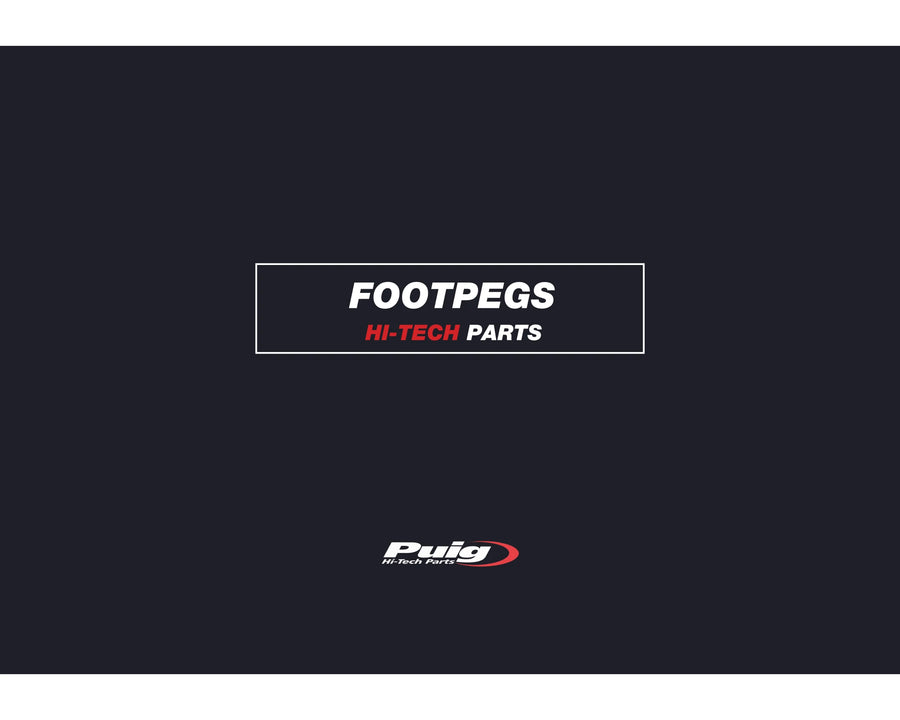 KTM RC 390 [2025] – R-Fighter footrests – titanium