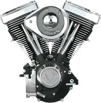 Harley-Davidson FXRC 1340 Low Glide Custom [1986] - V80 Long-Block Motor – Oberfläche: Silber – Bild 3