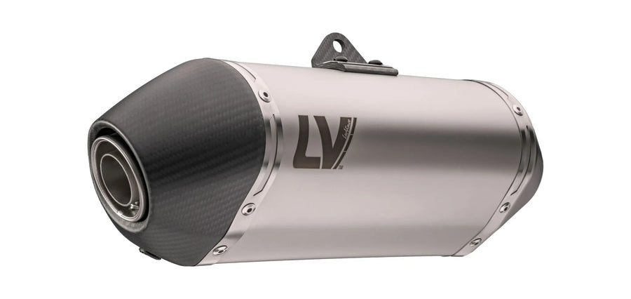 bmw r 1300 gs adventure [LEOVINCE] – LV-14 stainless steel rear silencer