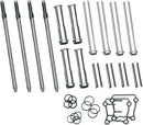 Harley-Davidson FLRT 1690 Freewheeler [2015-2016] - Set mit verstellbaren Stößelstangen und verchromten Abdeckungen – Bild 2