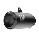 honda cb 1000 [LEOVINCE] – LV Corsa S Full Black Slip-On Silencer-1